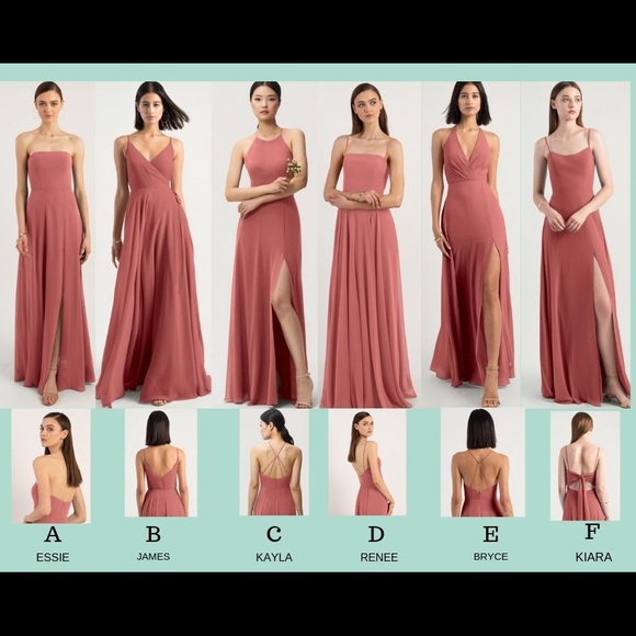 Dusty rose jenny yoo Clearance